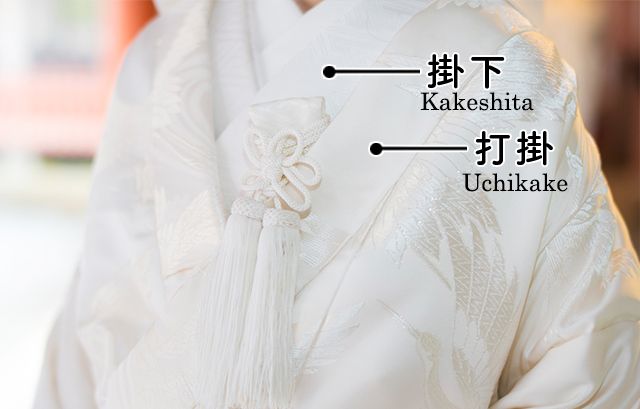 các lớp áo trong bộ Shiromaku